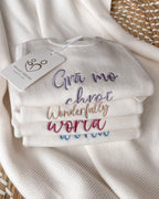 Personalised Ivory Essential Romper