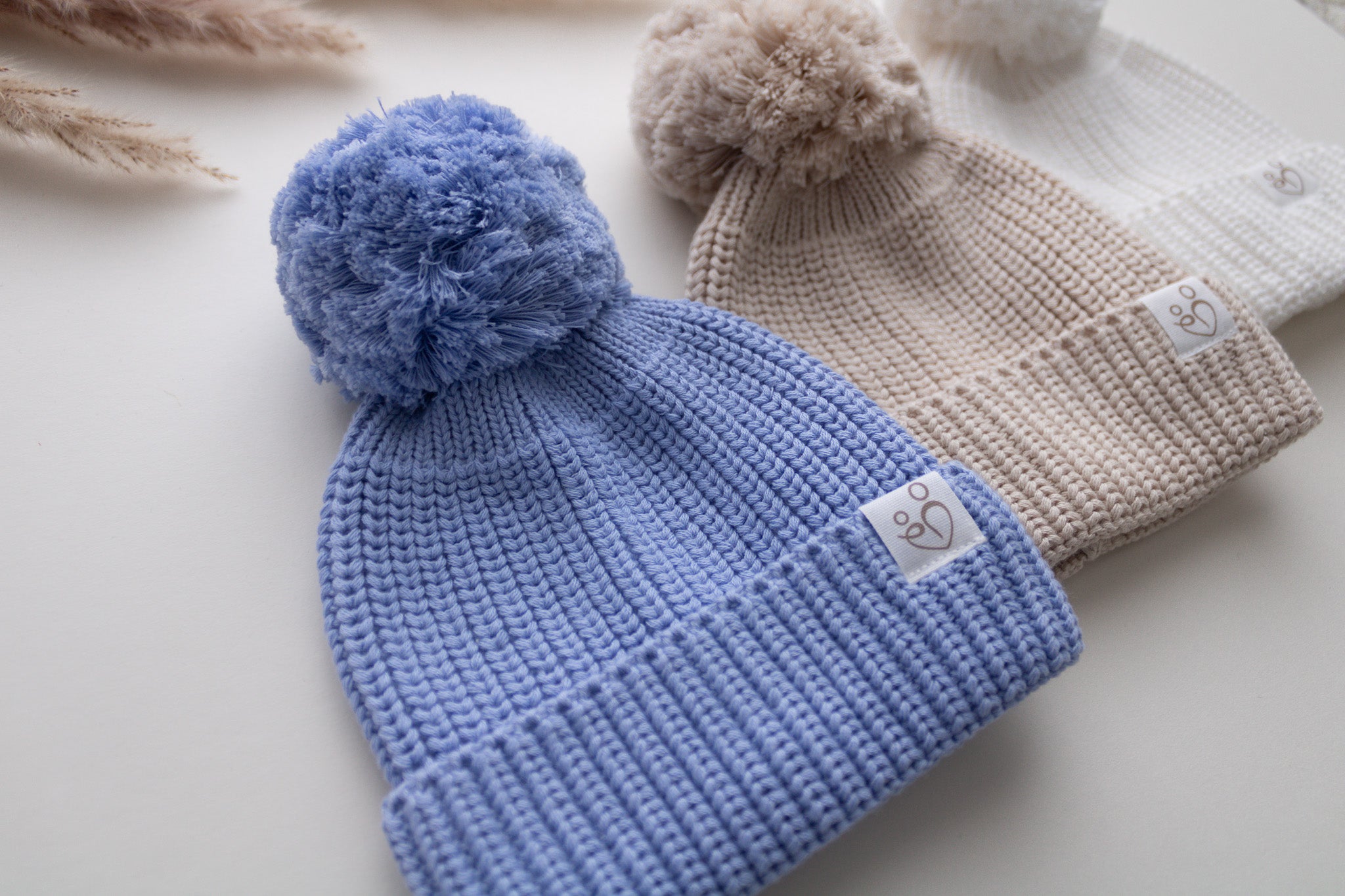 Blue Knitted Baby Hat