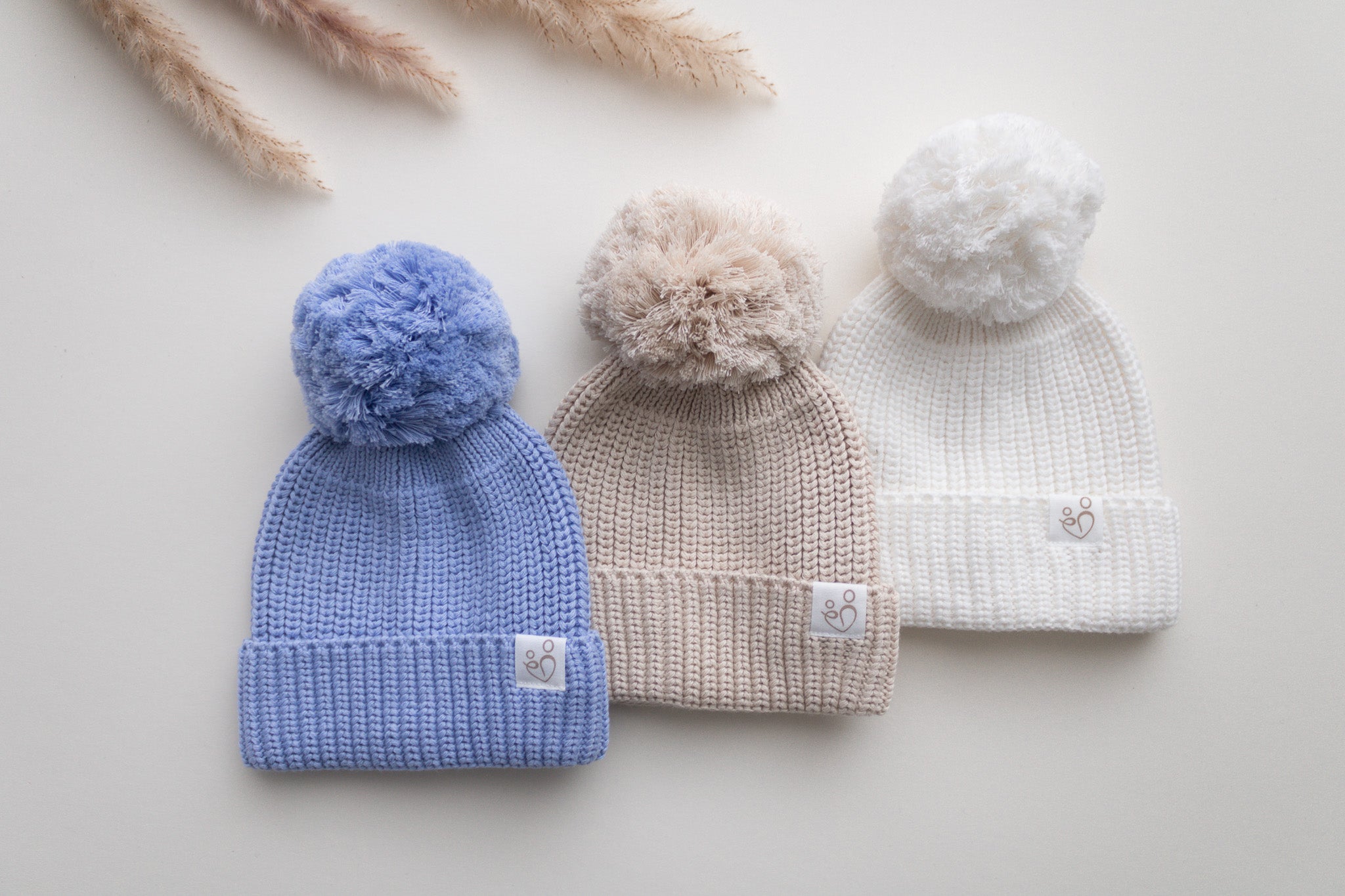 Blue Knitted Baby Hat