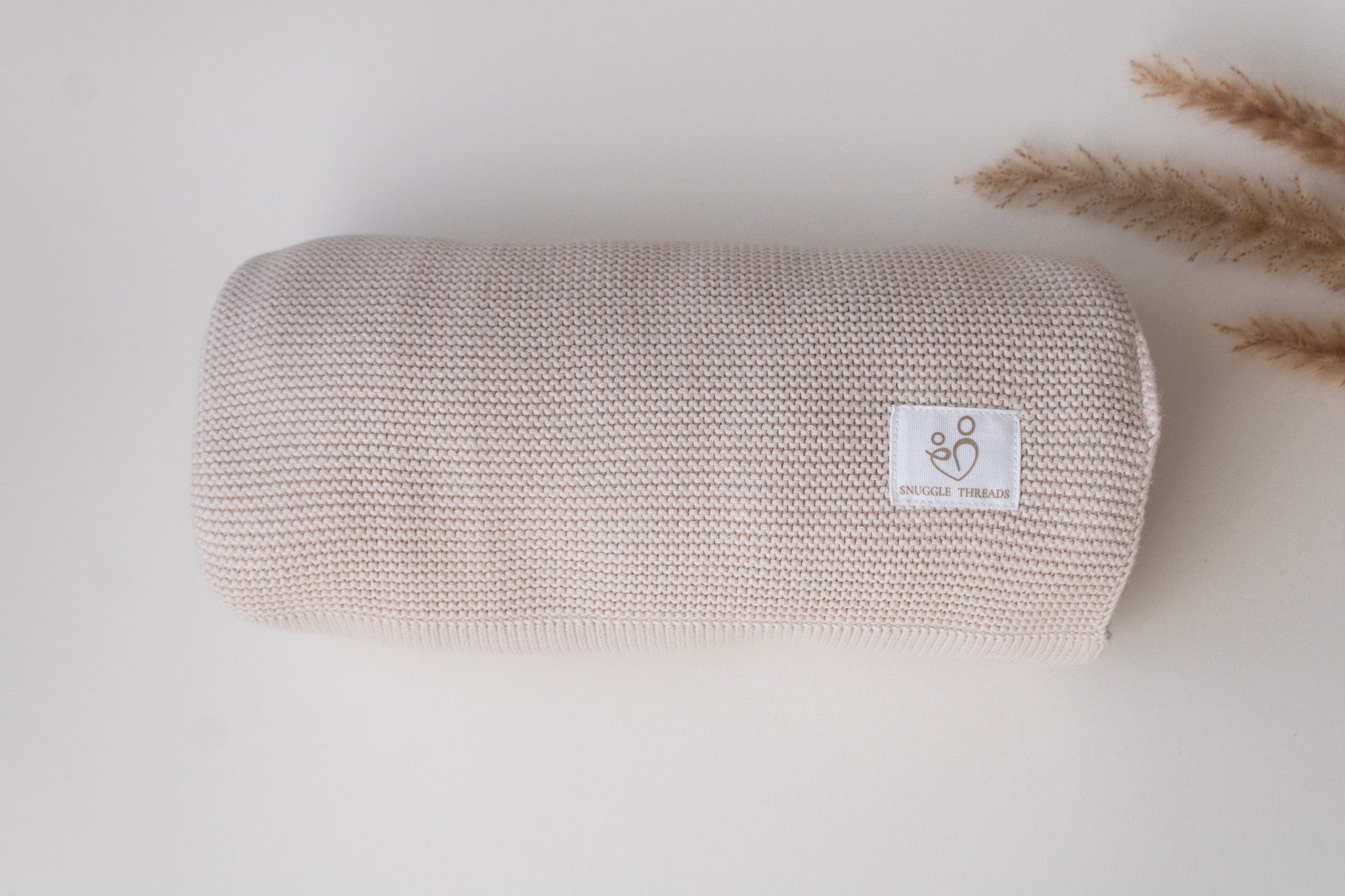 Beige Baby Blanket