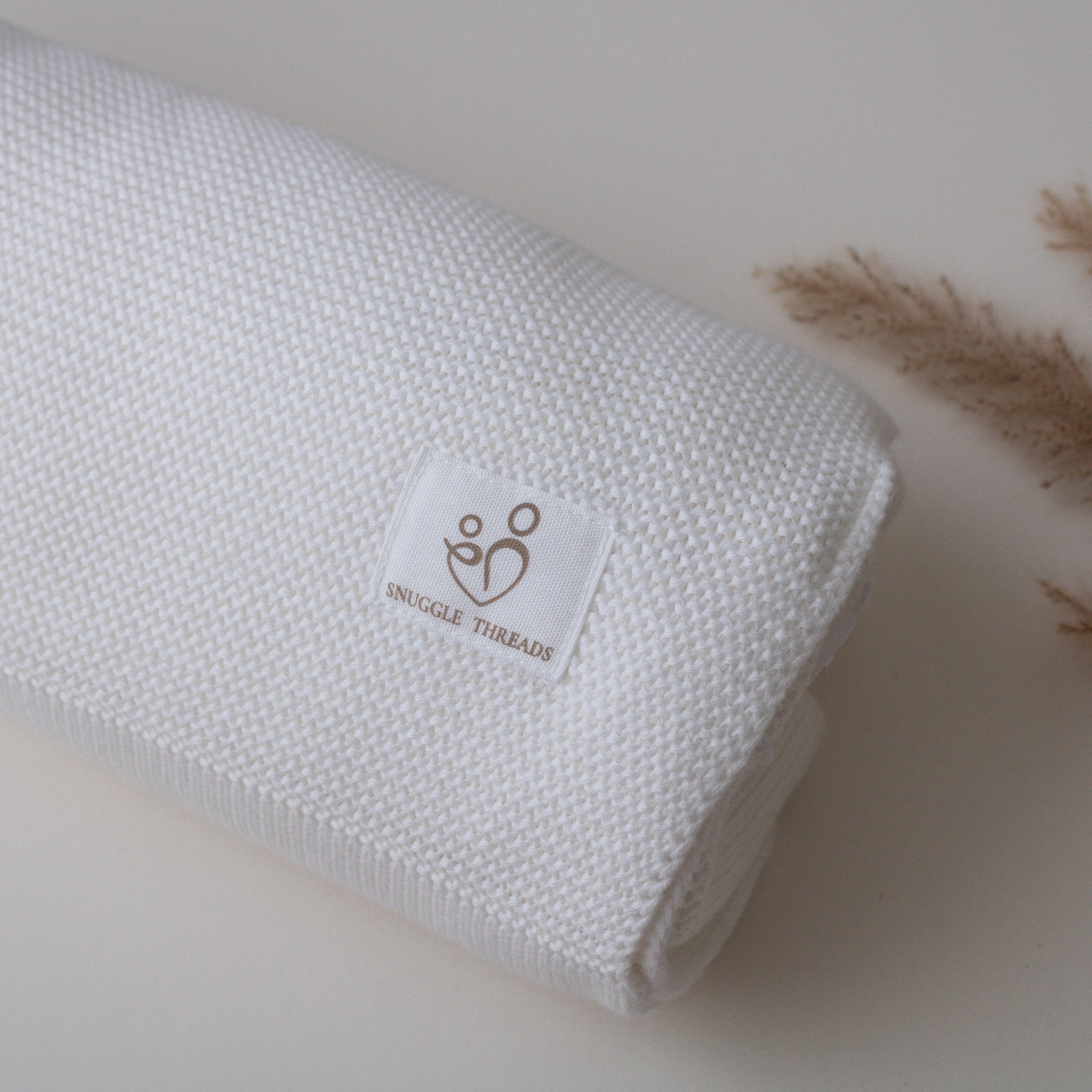 Ivory Baby Blanket