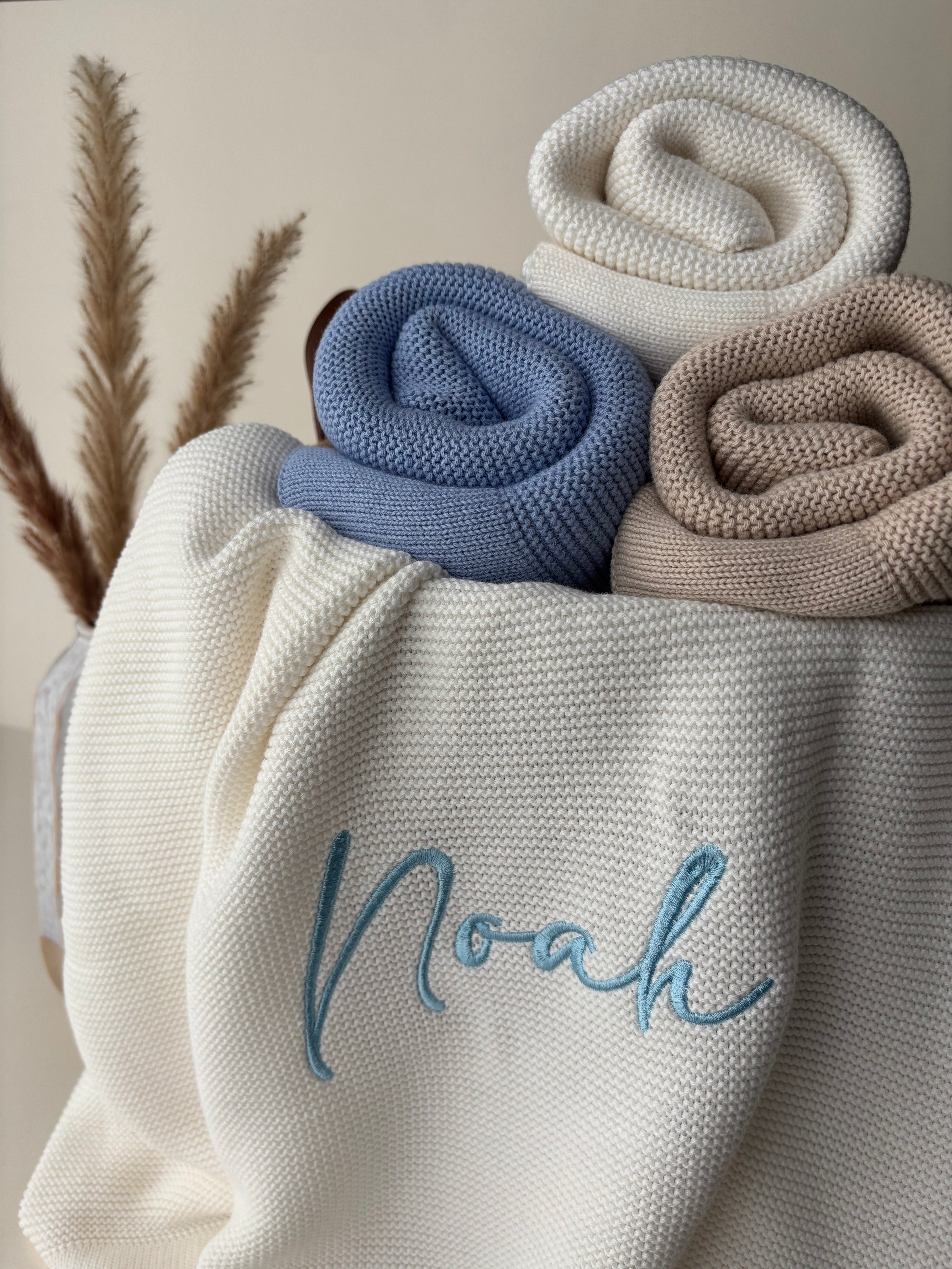 Ivory Baby Blanket